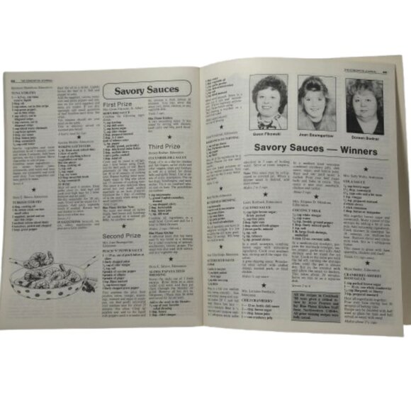 Vintage 1980s Edmonton Journal Reader Favorite Recipes Cookbook Alberta Newspape - Picture 12 of 16